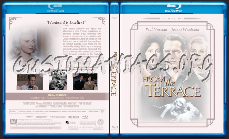 From The Terrace (1960) dvd cover