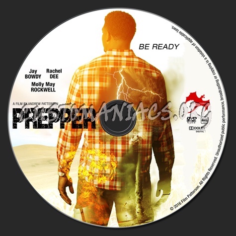 Prepper dvd label