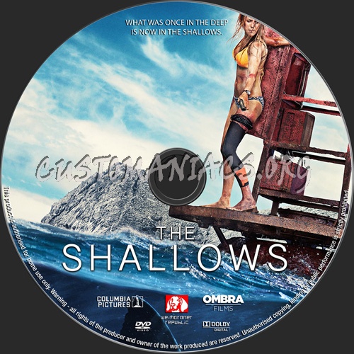 The Shallows dvd label