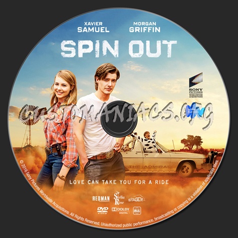 Spin Out dvd label