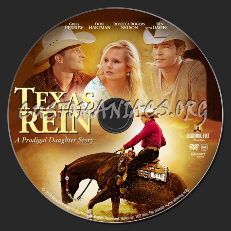 Texas Rein dvd label