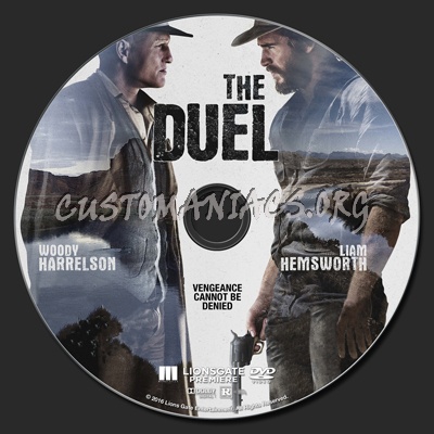 The Duel dvd label