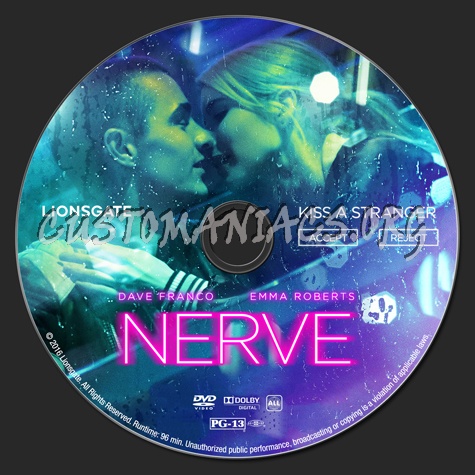 Nerve dvd label