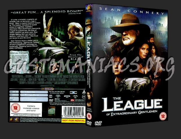 The League Of Extraordinary Gentlemen dvd cover