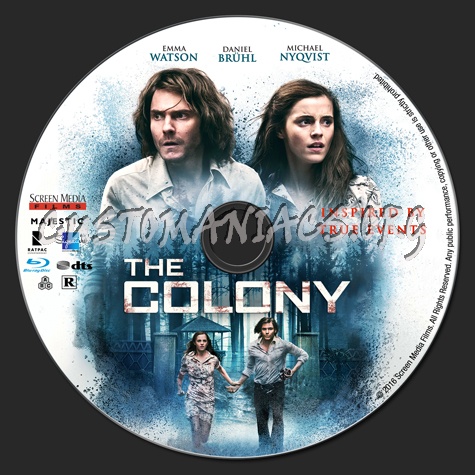 The Colony (aka: Colonia) blu-ray label