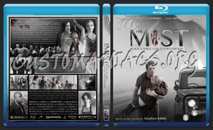 The Mist blu-ray cover