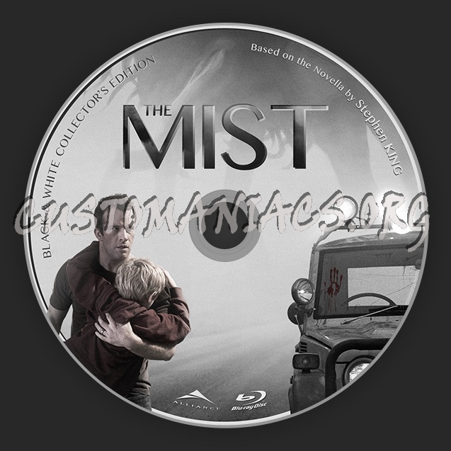 The Mist blu-ray label