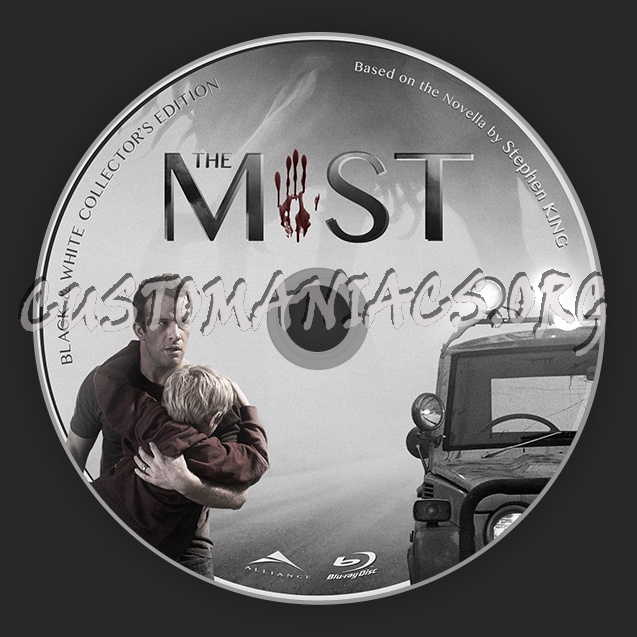 The Mist blu-ray label