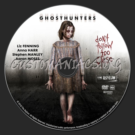 Ghosthunters dvd label