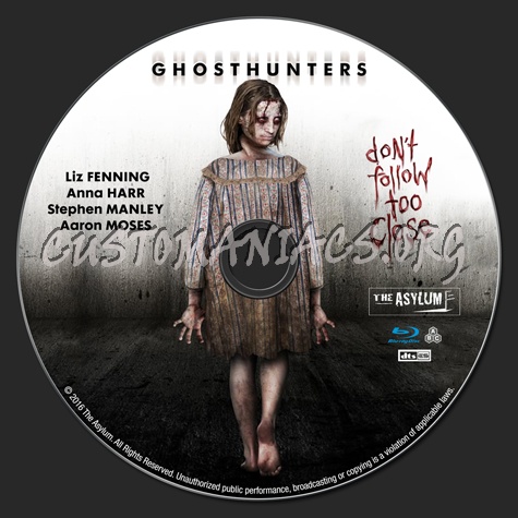 Ghosthunters blu-ray label