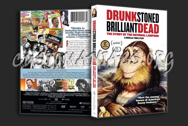 Drunk Stoned Brilliant Dead dvd cover