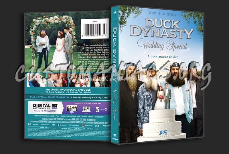 Duck Dynasty Wedding Special dvd cover