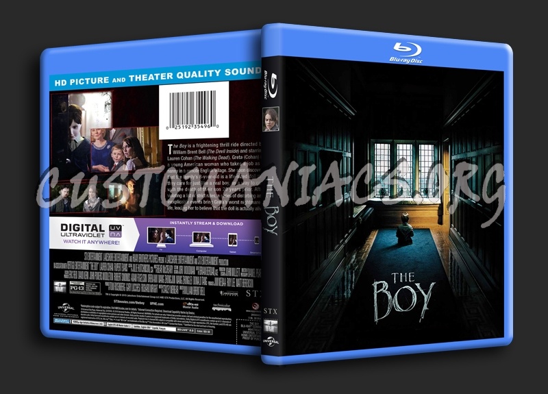 The Boy (2016) blu-ray cover