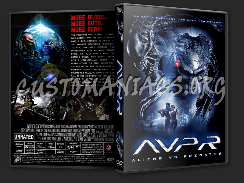 Aliens vs Predators Requiem dvd cover