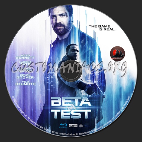 Beta Test blu-ray label