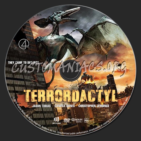 Terrordactyl dvd label