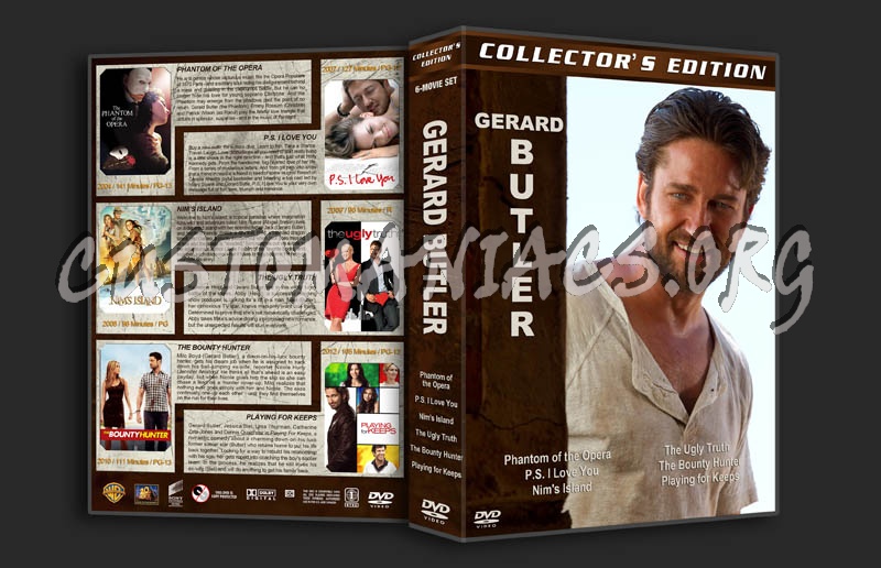 Gerard Butler Collection dvd cover