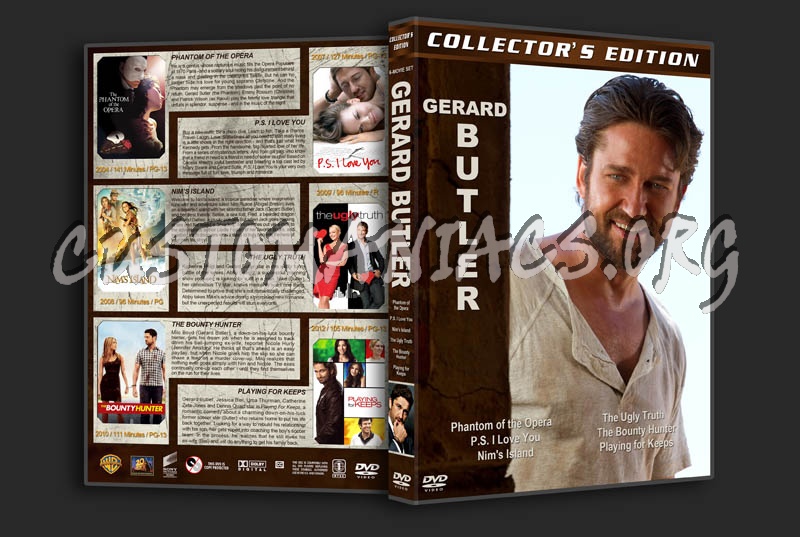 Gerard Butler Collection dvd cover