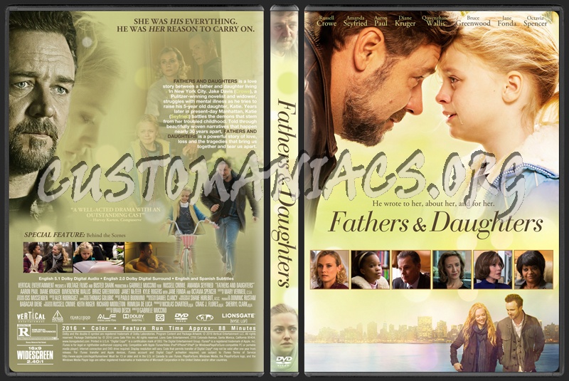 Fathers And Daughters dvd cover