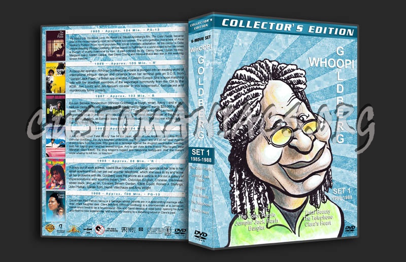 Whoopi Goldberg Collection - Set 1 (1985-1988) dvd cover