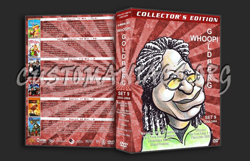 Whoopi Goldberg Collection - Set 9 (2002-2004) dvd cover