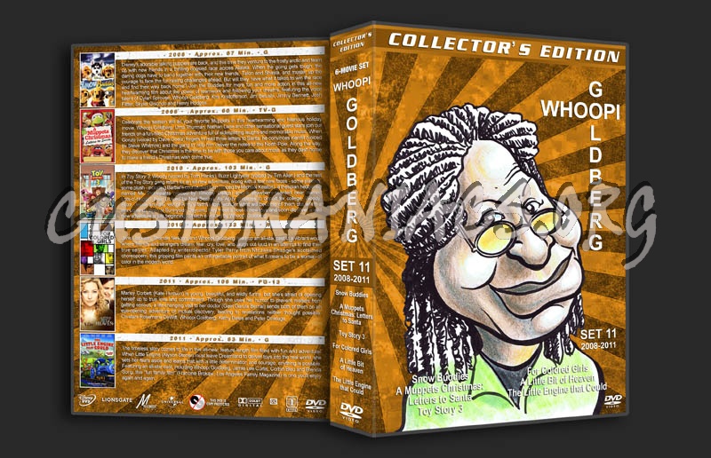 Whoopi Goldberg Collection - Set 11 (2008-2011) dvd cover