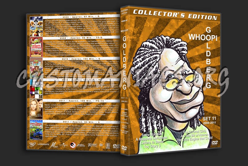 Whoopi Goldberg Collection - Set 11 (2008-2011) dvd cover