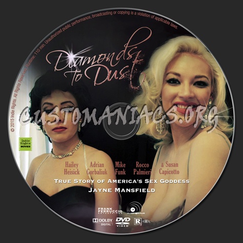 Diamonds to Dust dvd label