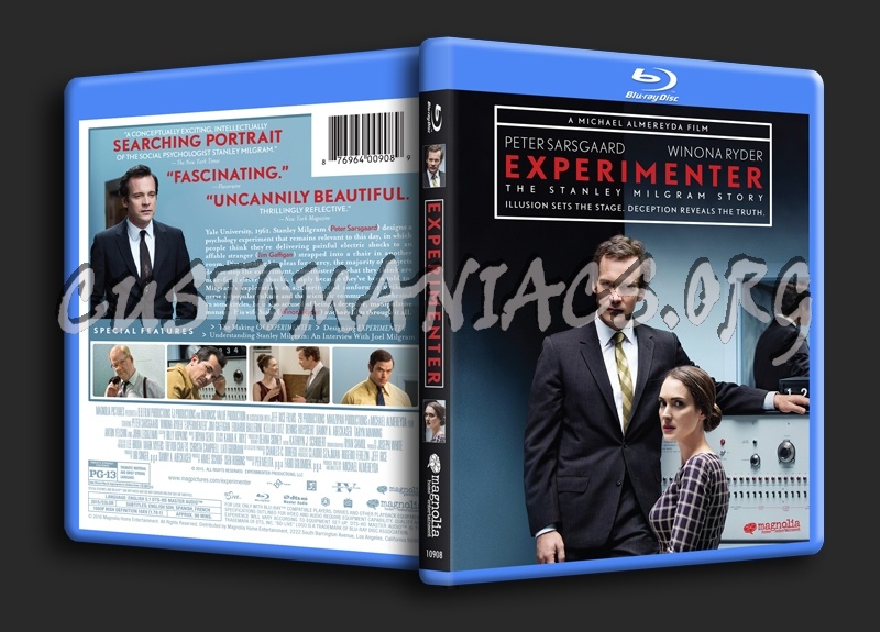 Experimenter blu-ray cover