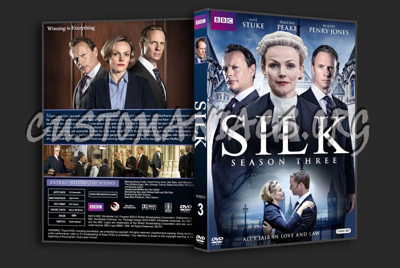 Silk - Season 3 dvd cover