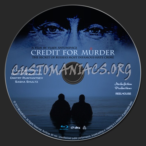 Credit for Murder blu-ray label