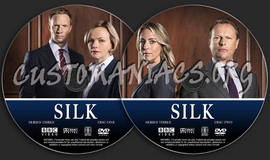 Silk - Season 3 dvd label