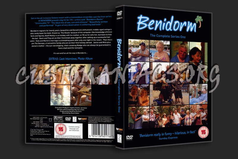 Benidorm The Complete Series One dvd cover
