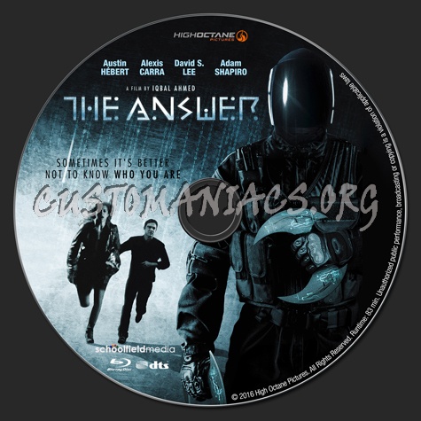 The Answer blu-ray label