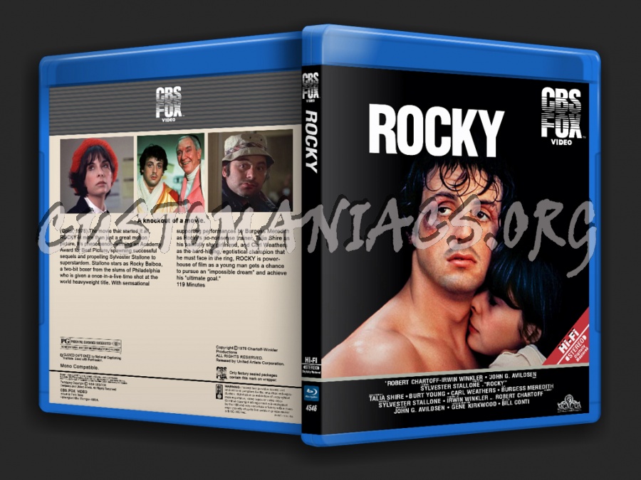 Rocky blu-ray cover