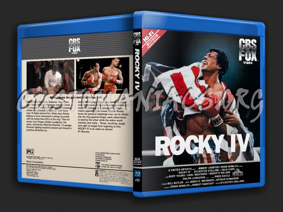 Rocky IV blu-ray cover