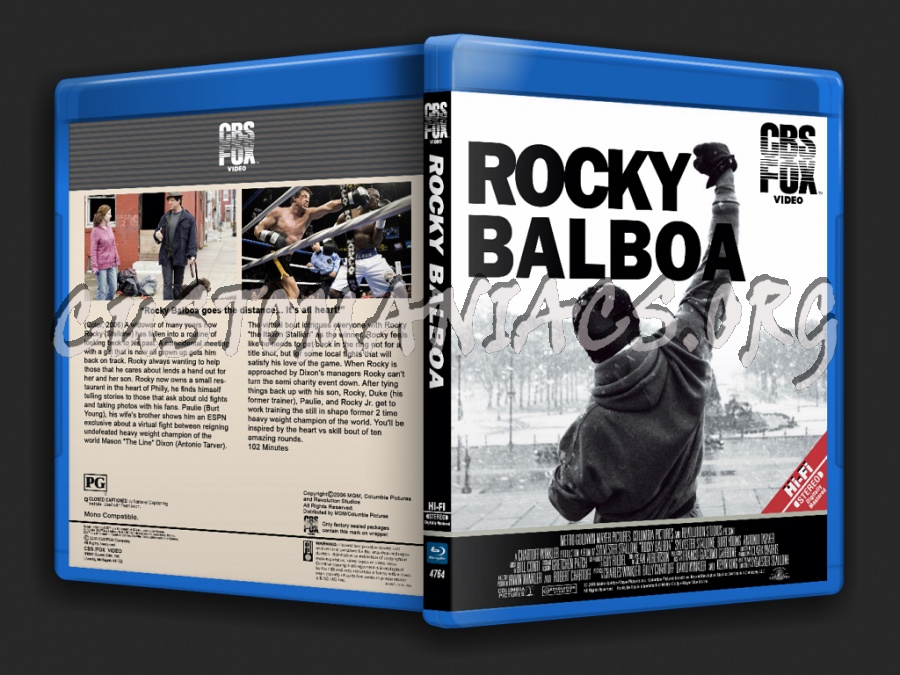 Rocky Balboa blu-ray cover