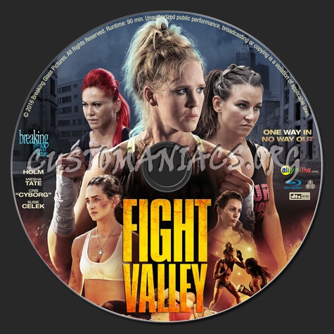 Fight Valley blu-ray label