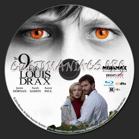 The 9th Life of Louis Drax blu-ray label