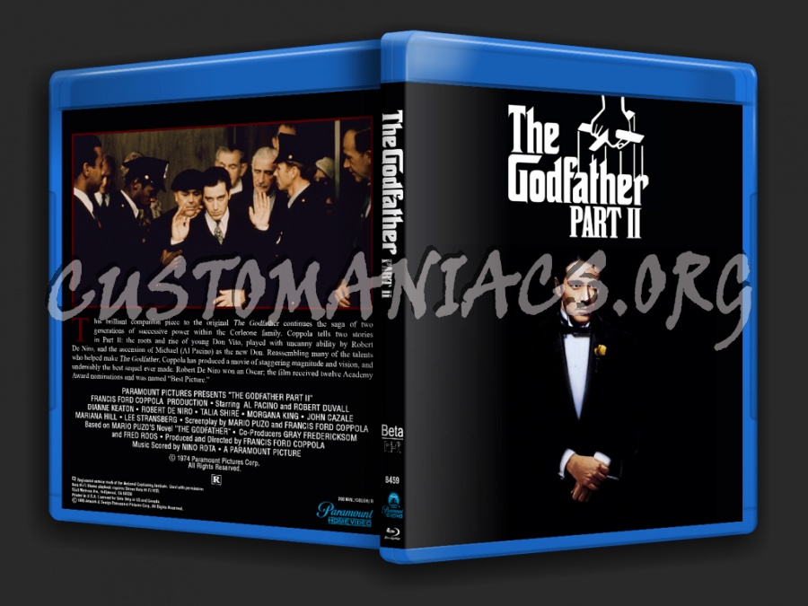 The Godfather Part II blu-ray cover