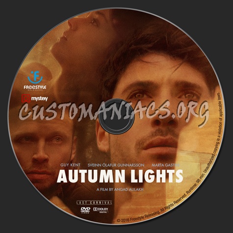 Autumn Lights dvd label