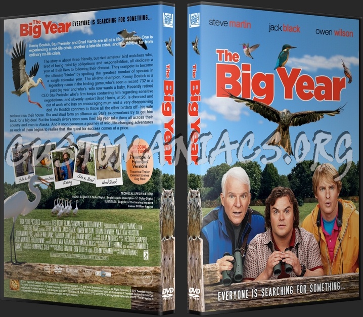 The Big Year dvd cover