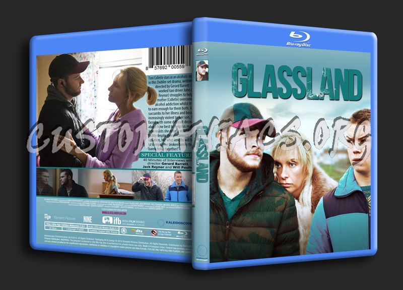 Glassland blu-ray cover