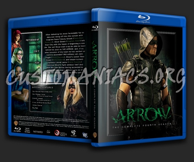 Arrow - Season 4 blu-ray cover