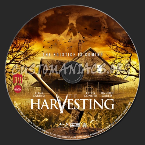 The Harvesting blu-ray label