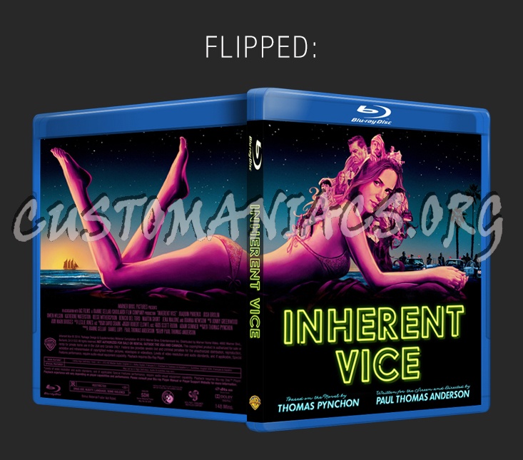 Inherent Vice blu-ray cover