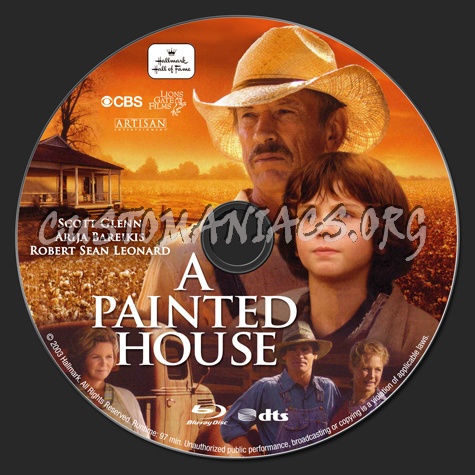 A Painted House blu-ray label