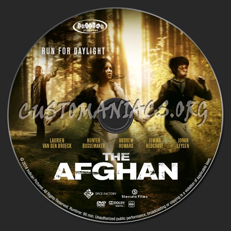 The Afghan dvd label