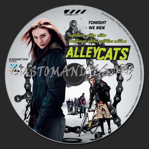 Alleycats blu-ray label