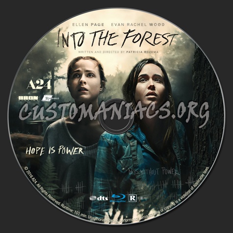 Into the Forest blu-ray label